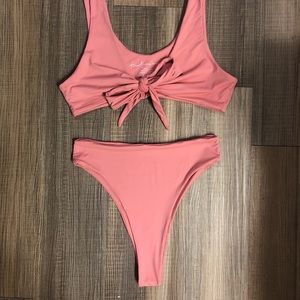 437 Swimwear Aubrey Bottoms Rose Large